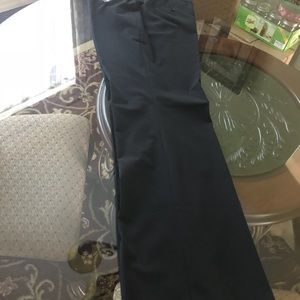 LOFT Black Pants Julie Trouser Curvy Through Hip